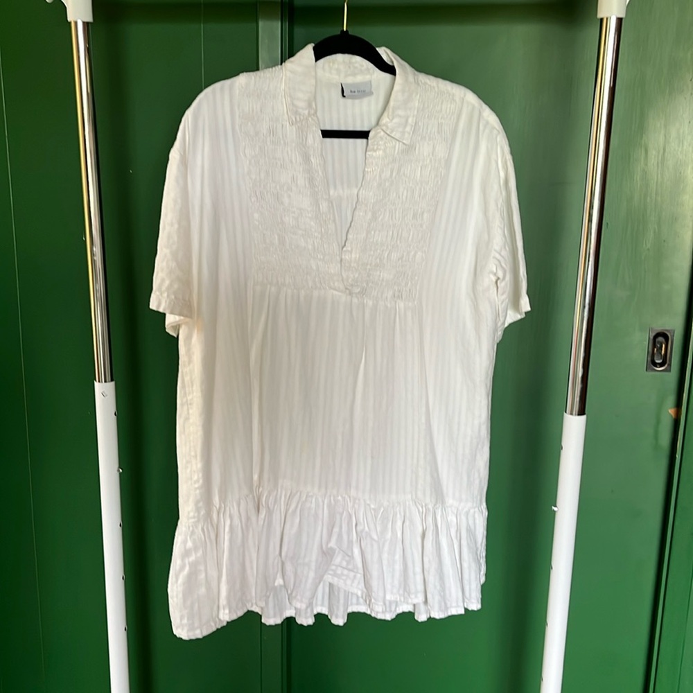Flowey, cotton linen oversized mini